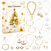 Świąteczny Kalendarz Adwentowy Z Biżuterią