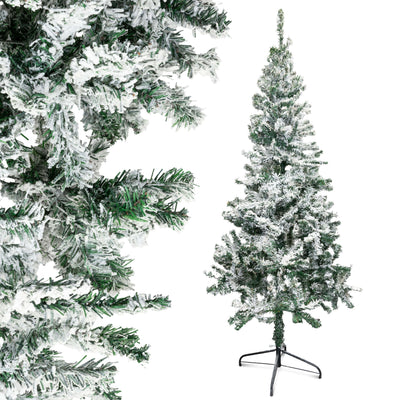 Ośnieżona Choinka Świąteczna Sztuczna 180cm