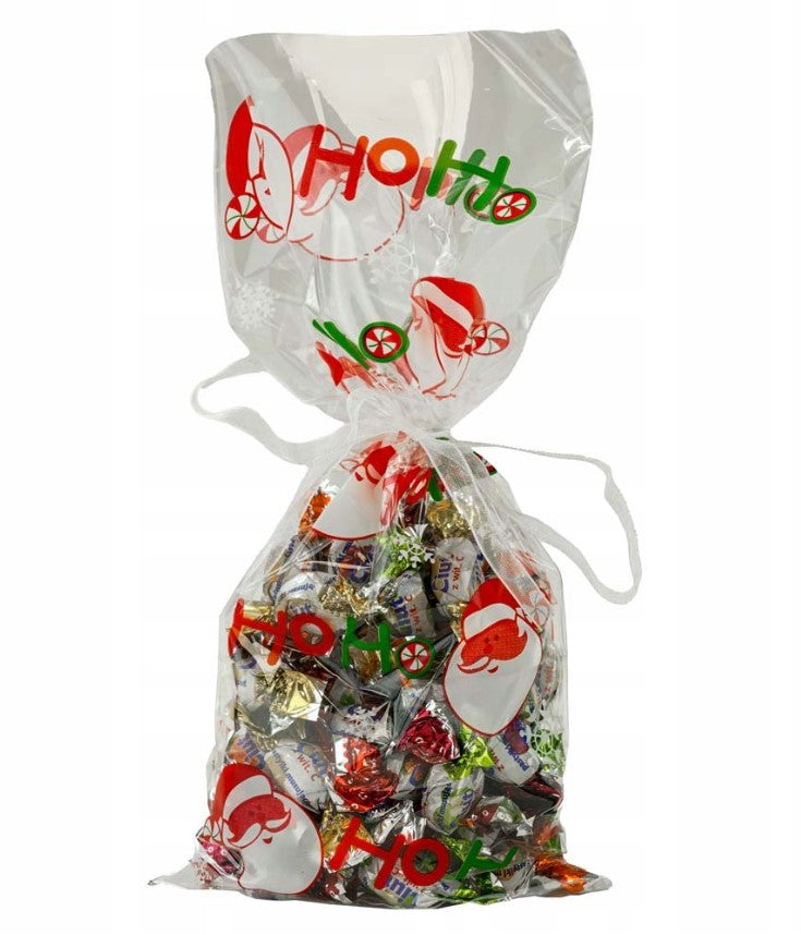 Woreczki celofanowe świąteczne 12,5×17,5 cm 10 szt.