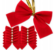 Kokardy czewony 12szt