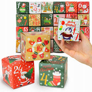Kalendarz Adwentowy DIY 24 Pudełka 7 × 7 × 7 cm