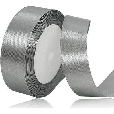 Tasiemka satynowa SZARA