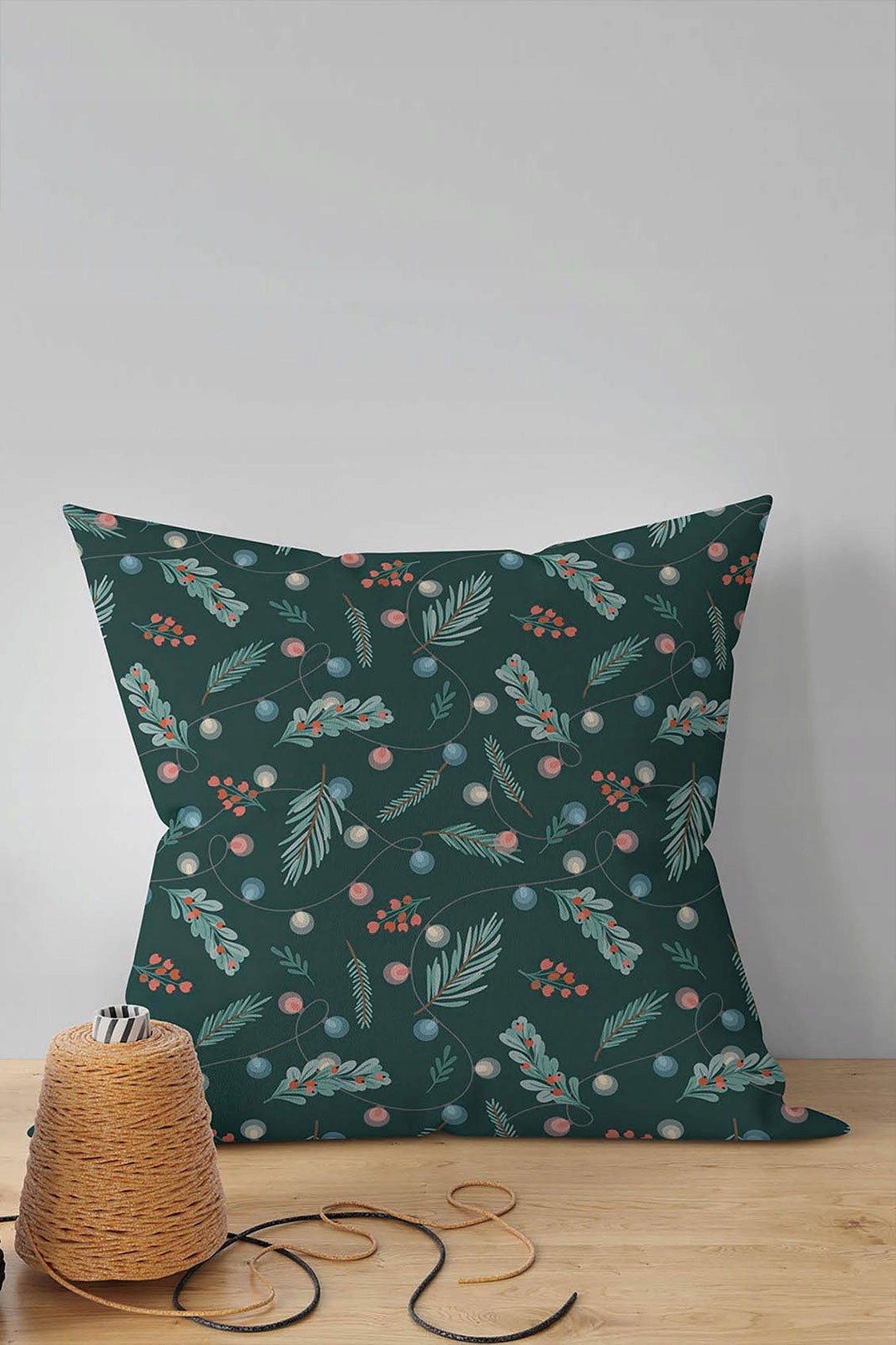 Poduszka świąteczna dekoracyjna 400×400mm z poszewką