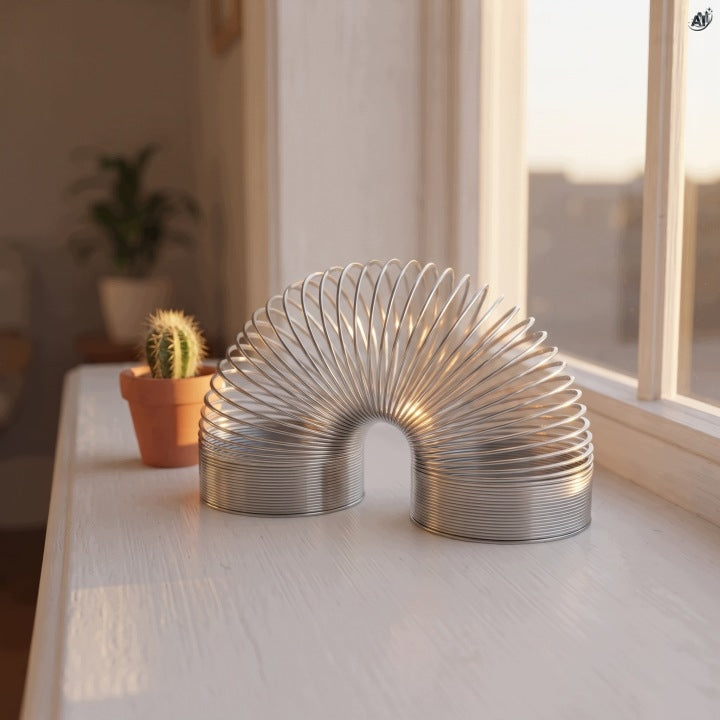 Magiczna Sprężyna Metalowa 7 cm