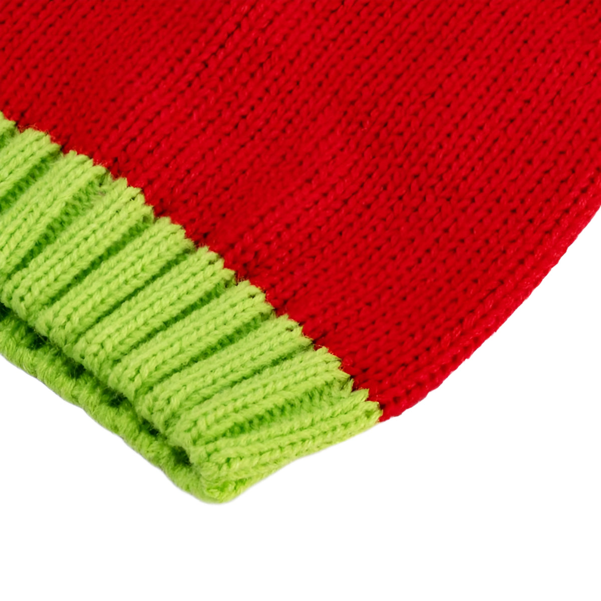 Czapka Zimowa Beanie Czerwona z Pomponem