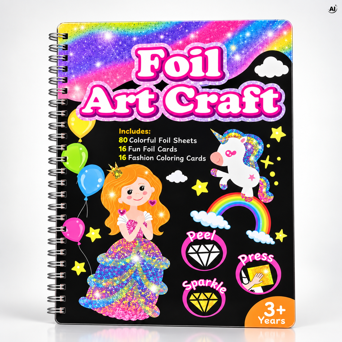 Zestaw Kreatywny DIY Foil Art Craft
