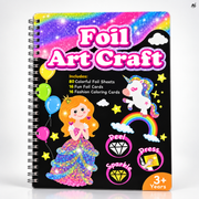 Zestaw Kreatywny DIY Foil Art Craft