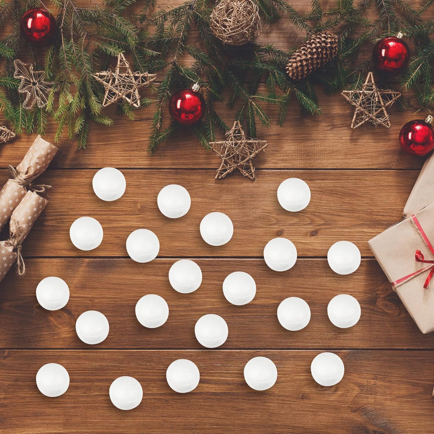 Bombki Styropianowe Zestaw Do Dekoracji