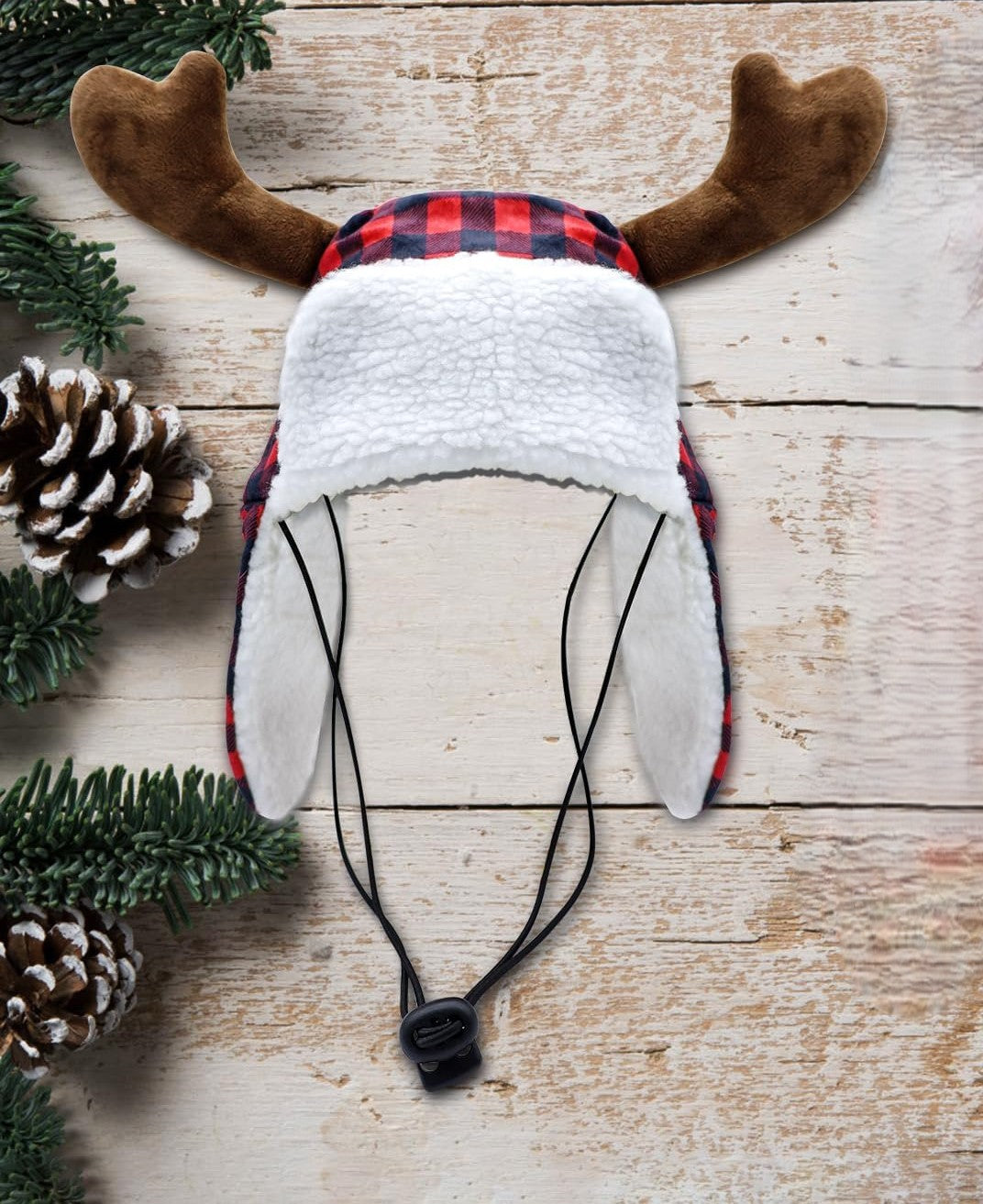 Czapka Dla Psa Renifer