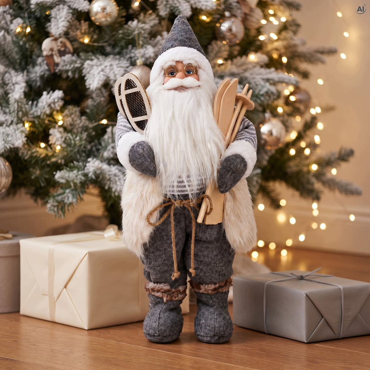 Święty Mikołaj Skandynawski Figurka Stojąca  45 cm