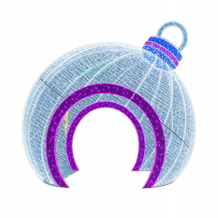 Bombka Świąteczna 4,8x4m Miejska Ozdoba Uliczna