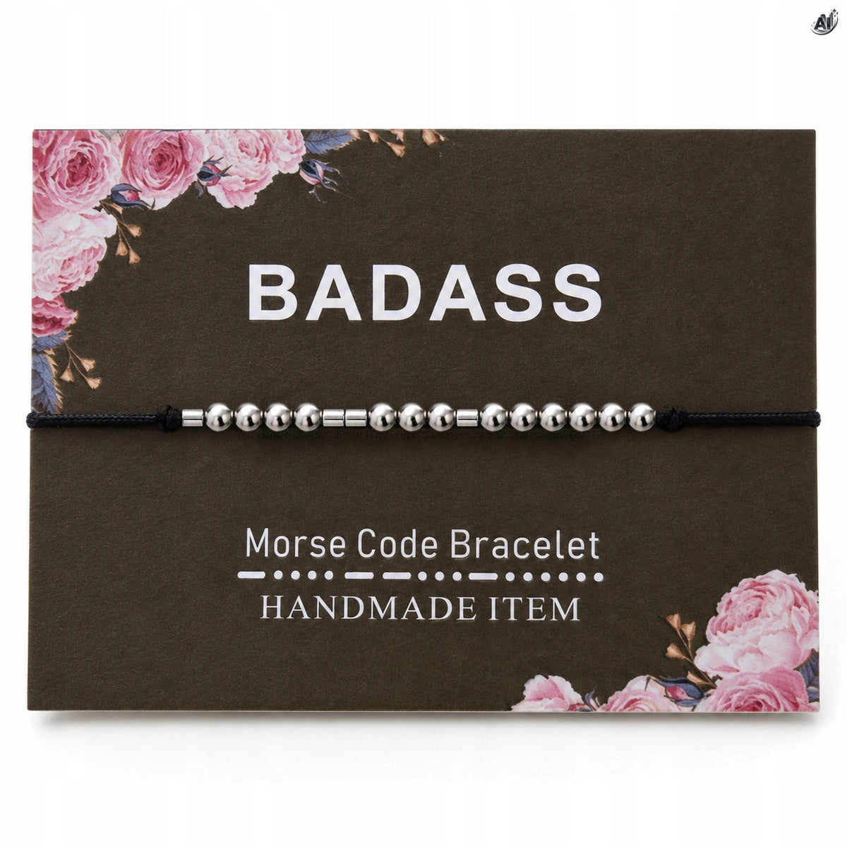 Bransoletka Kod Morse'a BADASS