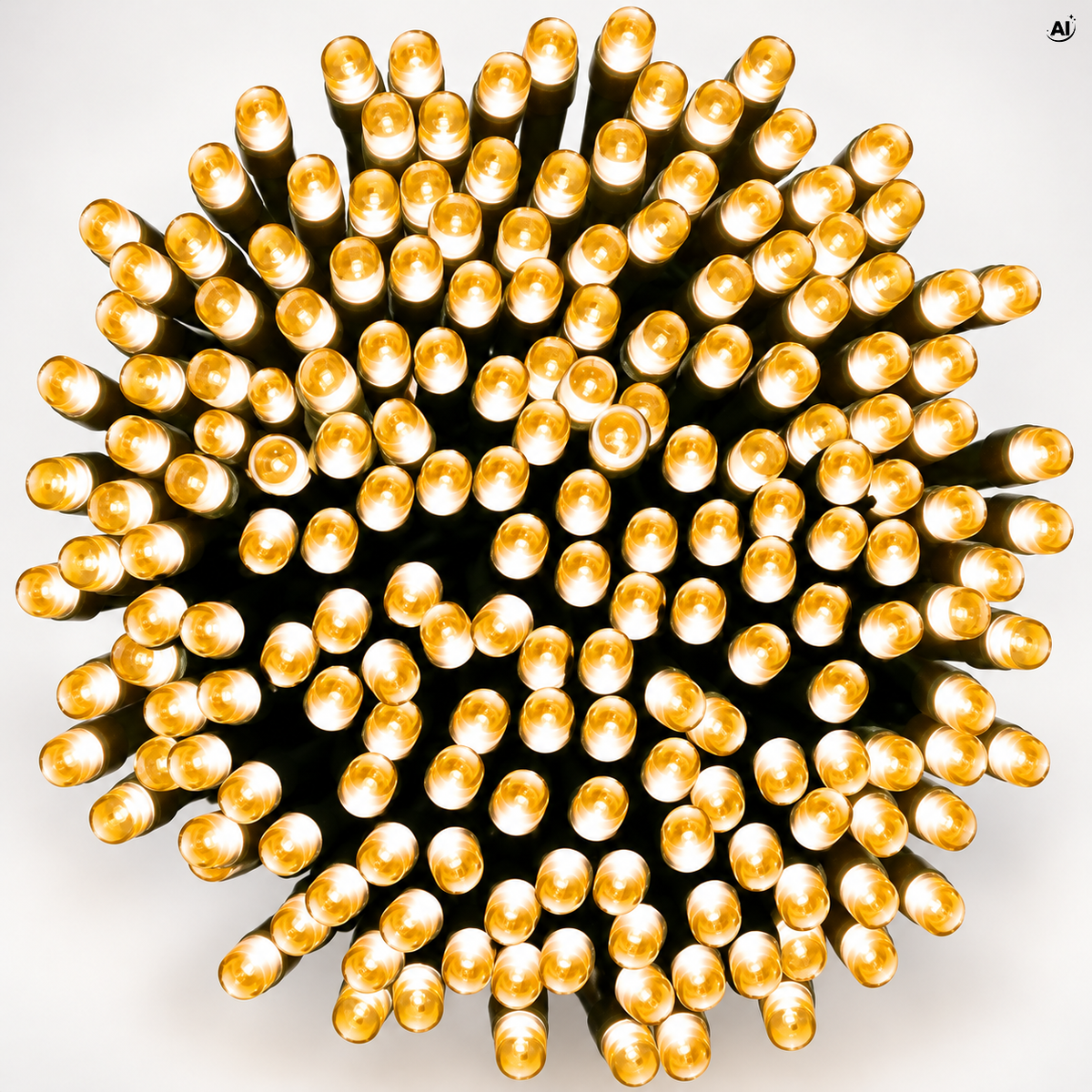 Lampki Choinkowe 500 LED Zew/We W Białe Ciepłe