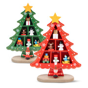 Ozdobna Choinka Drewninana 18cm