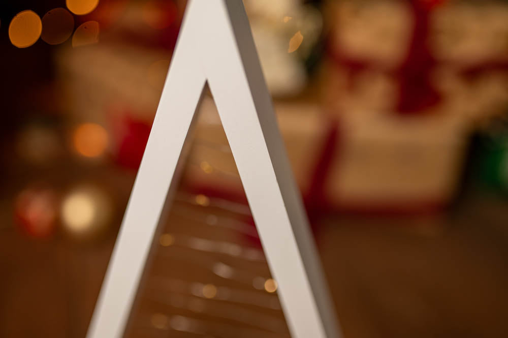 Drewniana Choinka LED