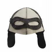 Filcowa czapka do sauny suchej, motyw pilota, unisex
