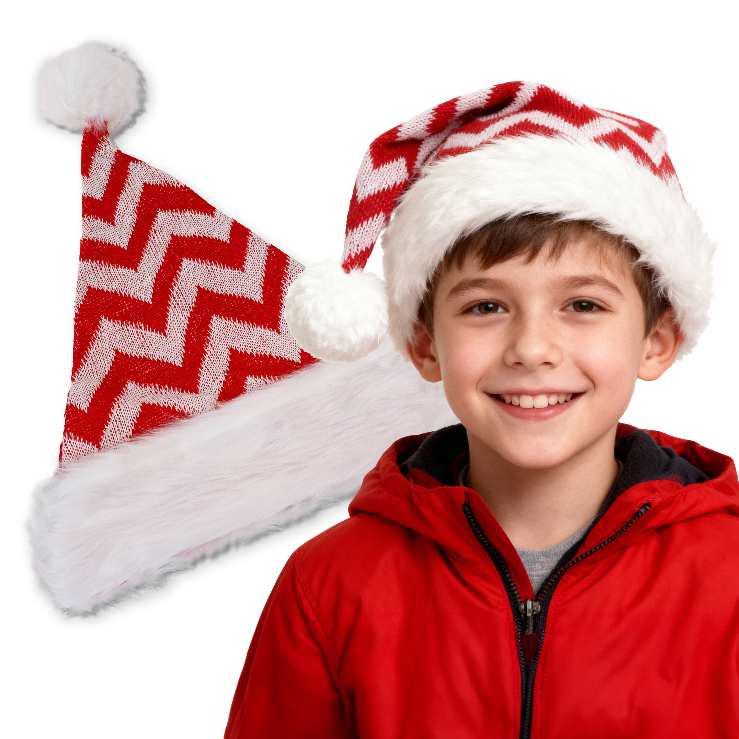 Czapka Świąteczna Zimowa