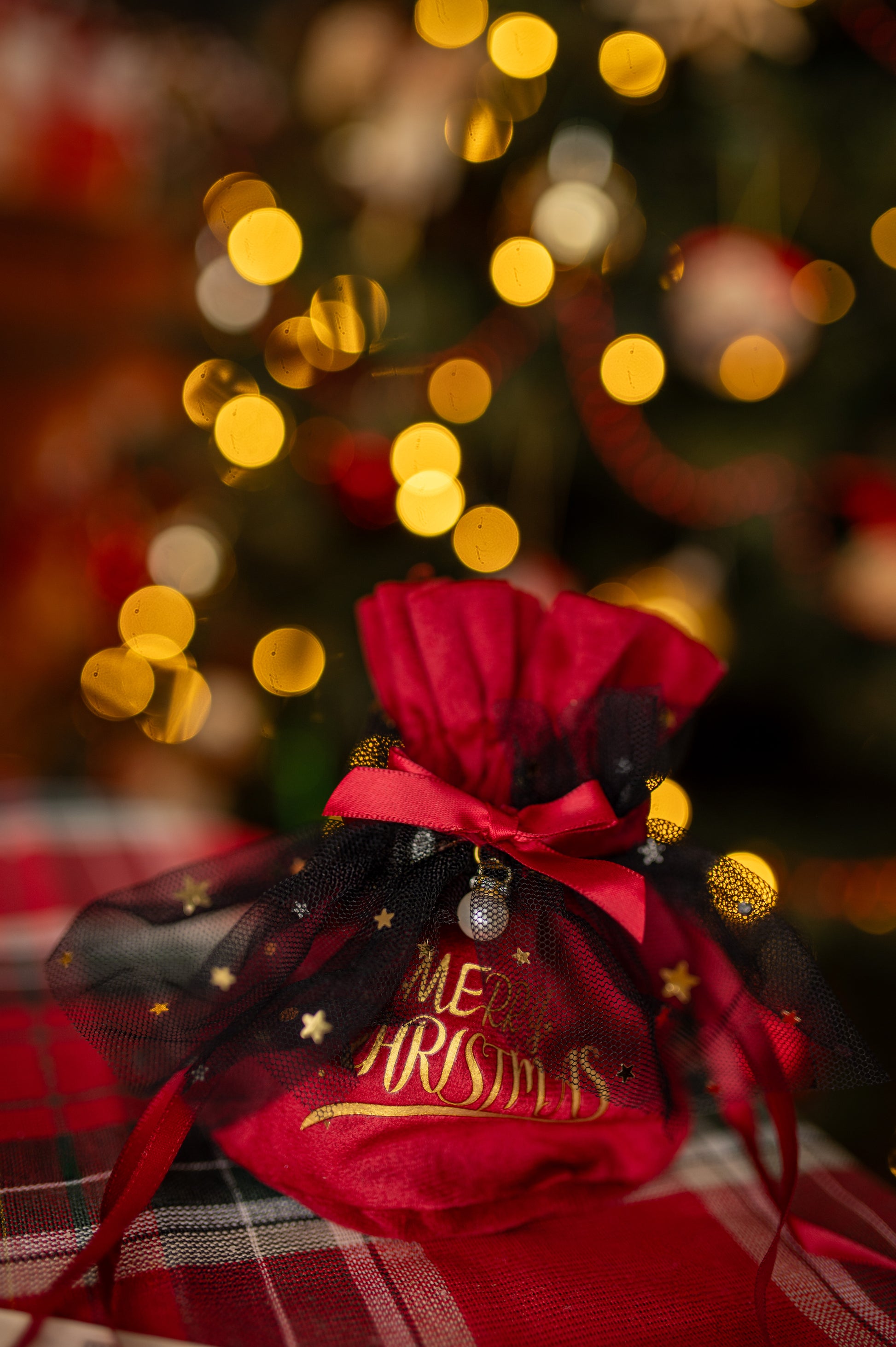 Woreczki Świąteczne Merry Christmas 160x145x100mm