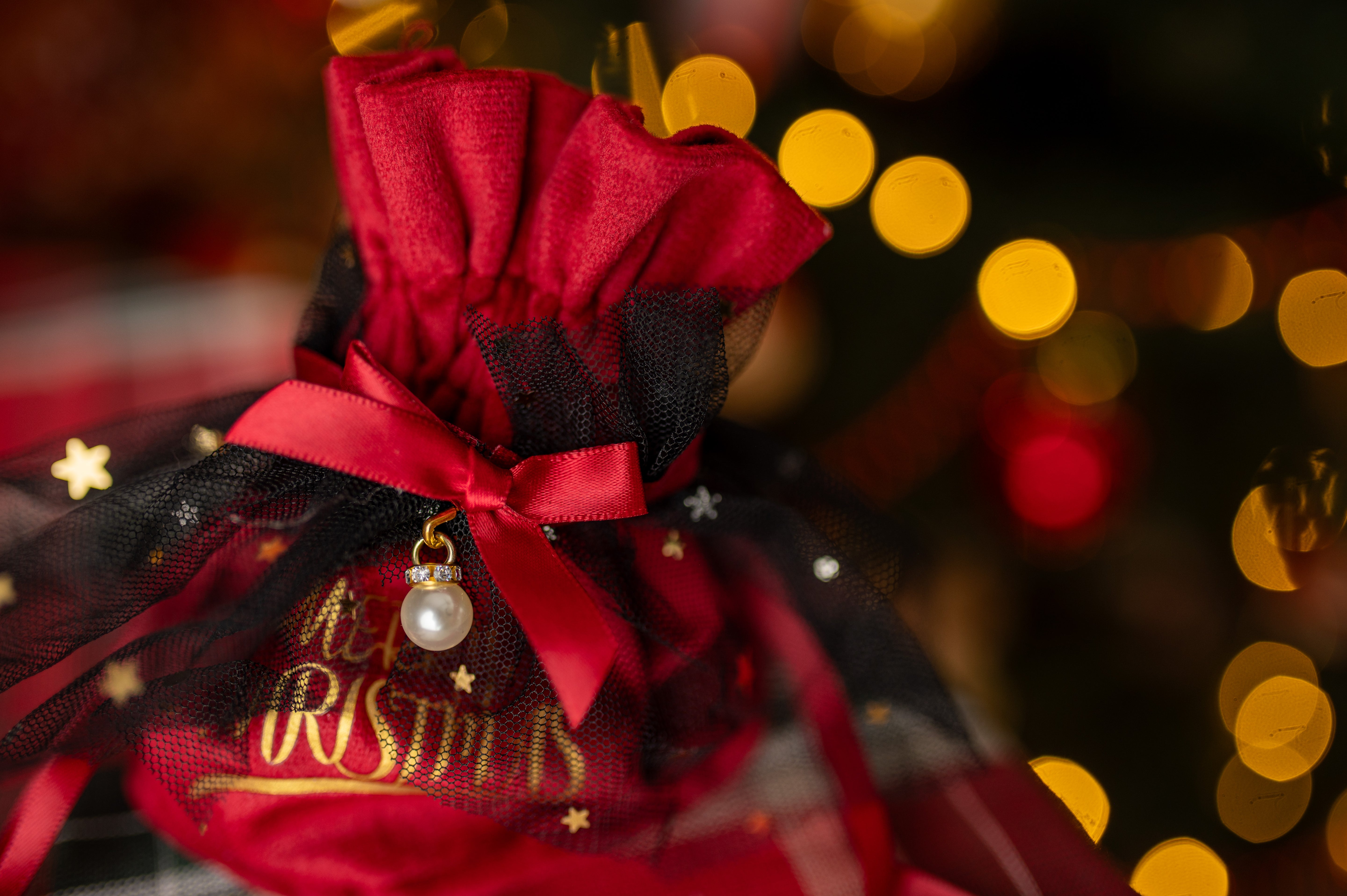 Woreczki Świąteczne Merry Christmas 160x145x100mm