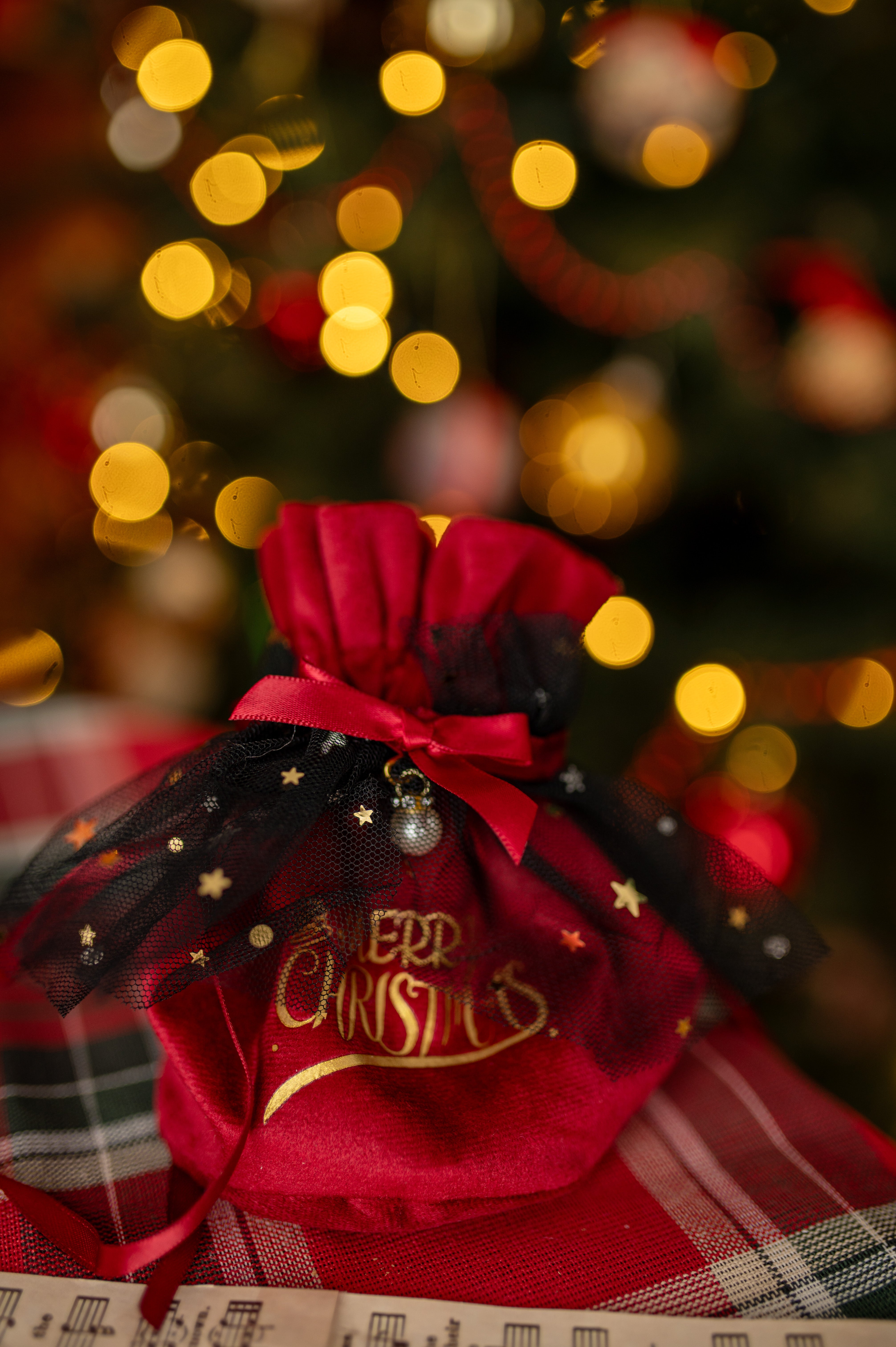 Woreczki Świąteczne Merry Christmas 160x145x100mm