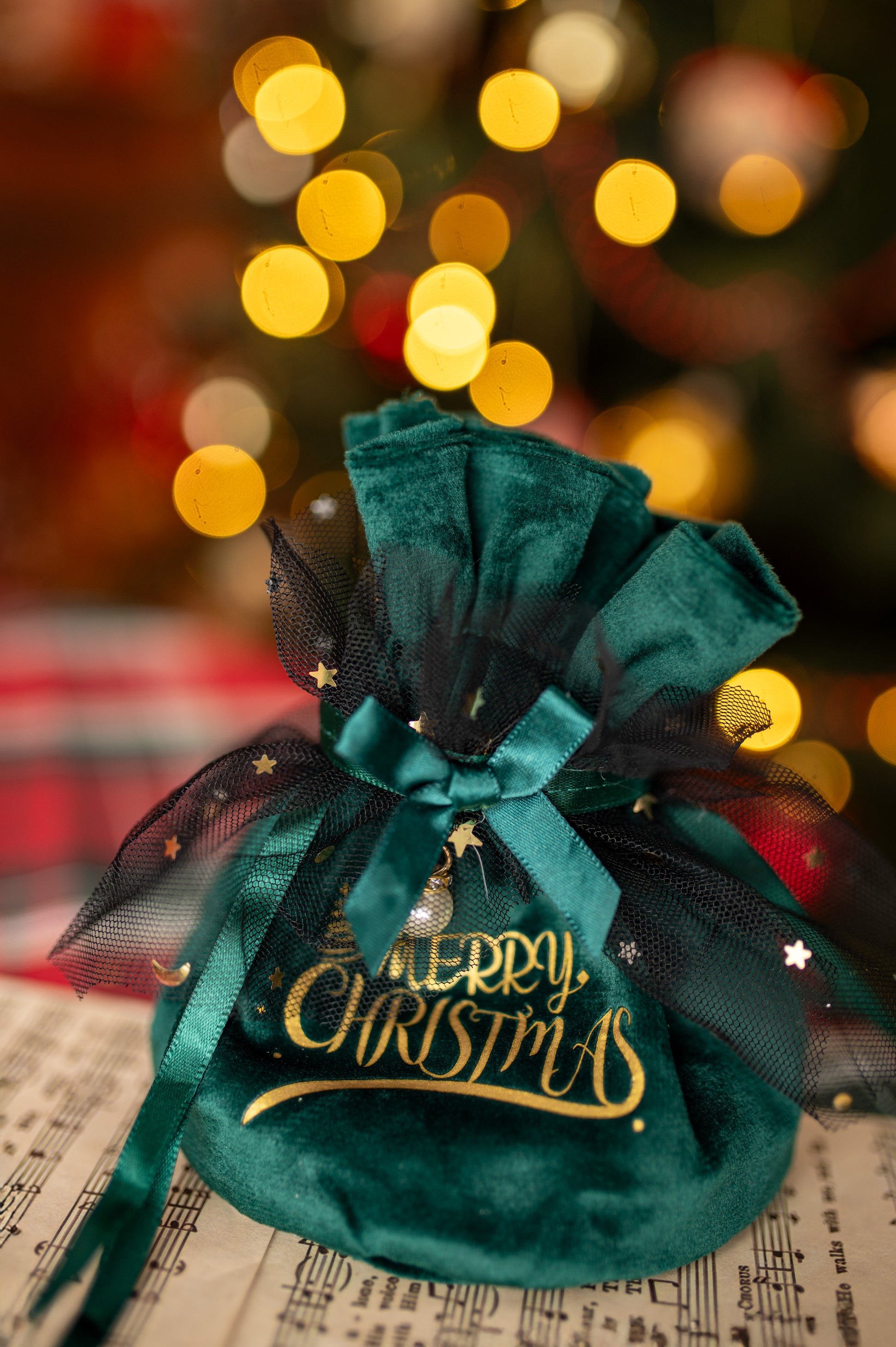 Woreczki Świąteczne Merry Christmas 160x145x100mm