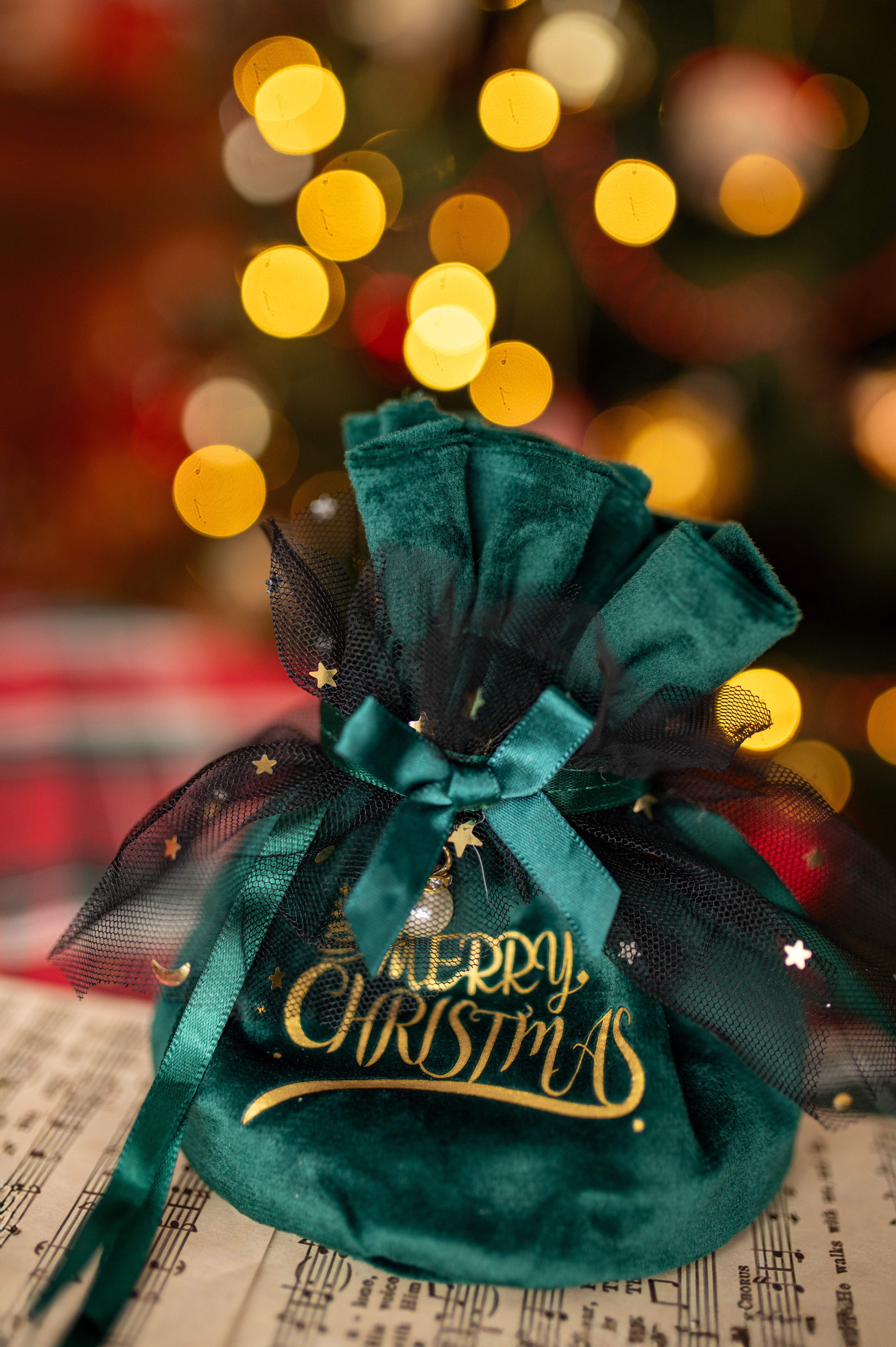 Woreczki Świąteczne Merry Christmas 160x145x100mm