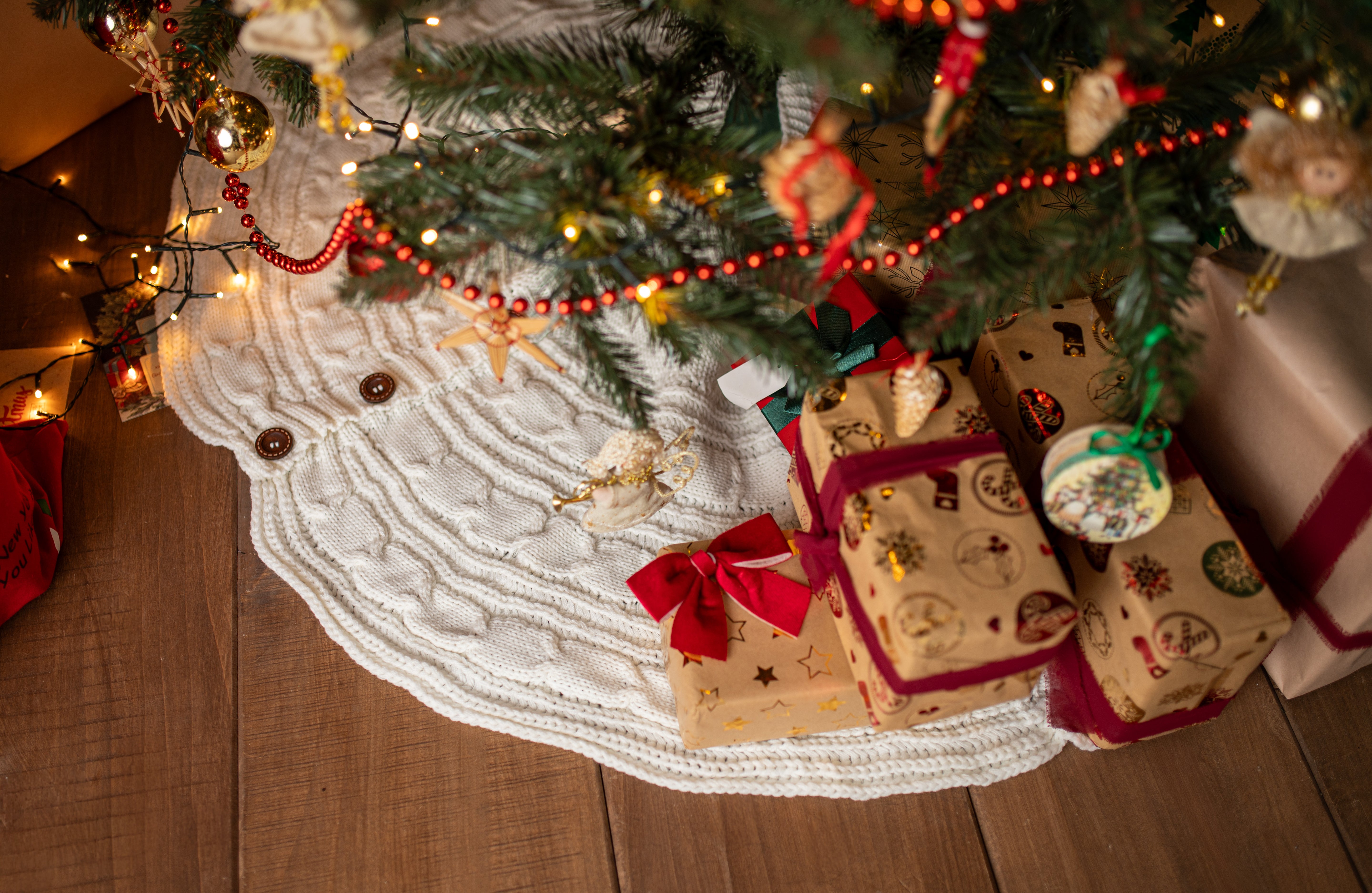 Dywanik Świąteczny Pod Choinkę