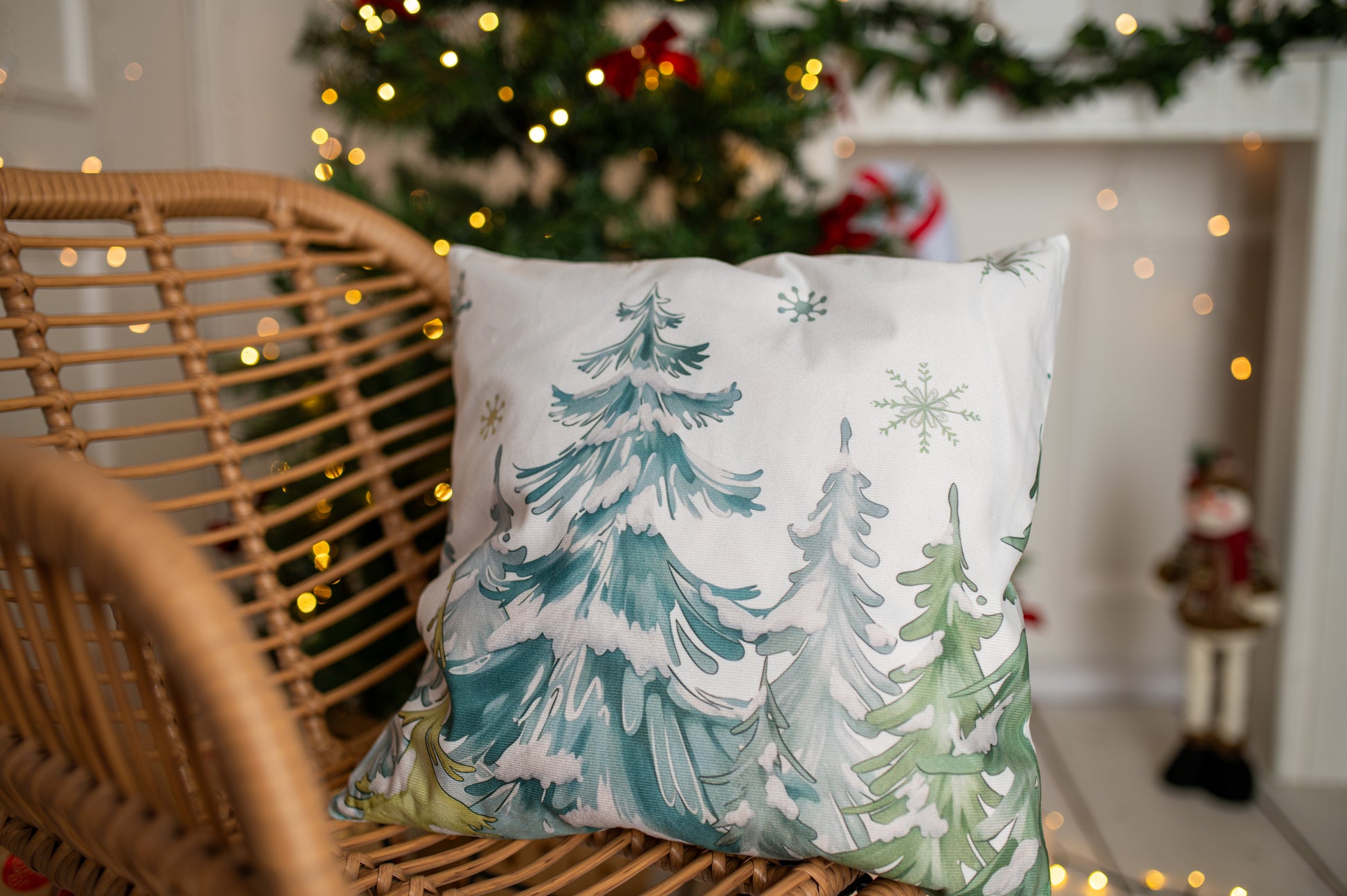 Poszewka Świąteczna na Poduszkę Jaśka 45×45 cm