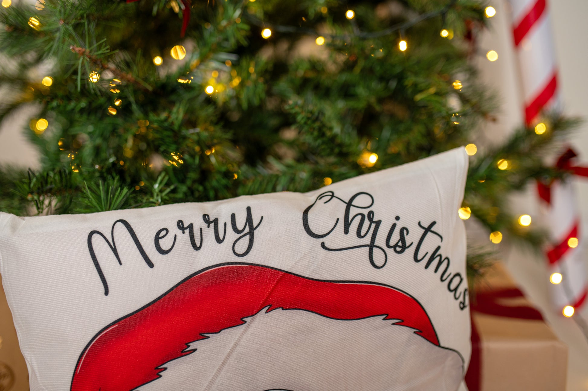 Poszewka Na Poduszkę Świąteczna z Motywem Mikołaja 44×44cm