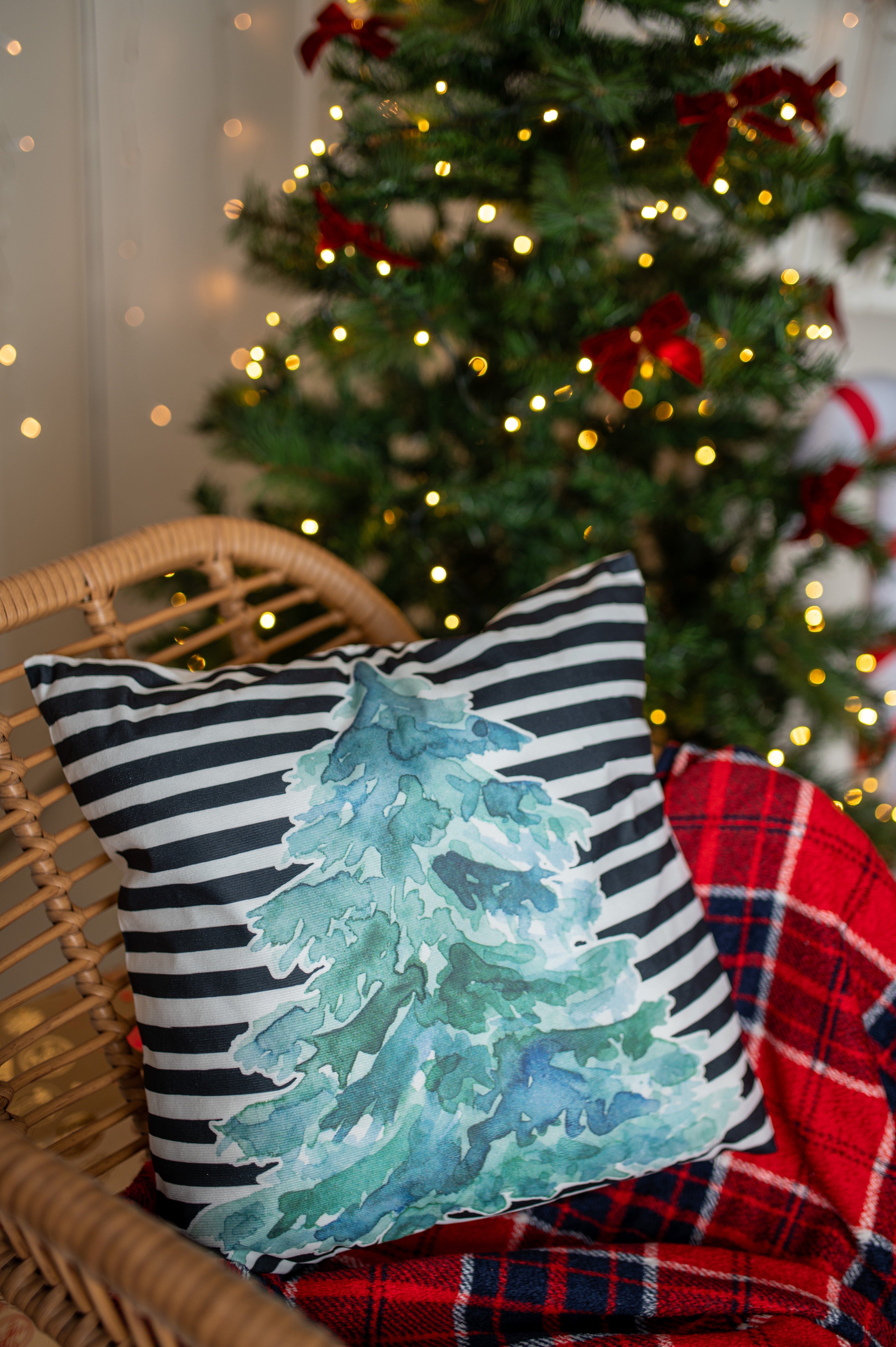 Poszewka 45×45cm na Poduszkę Jaśka Świąteczna Dekoracyjna