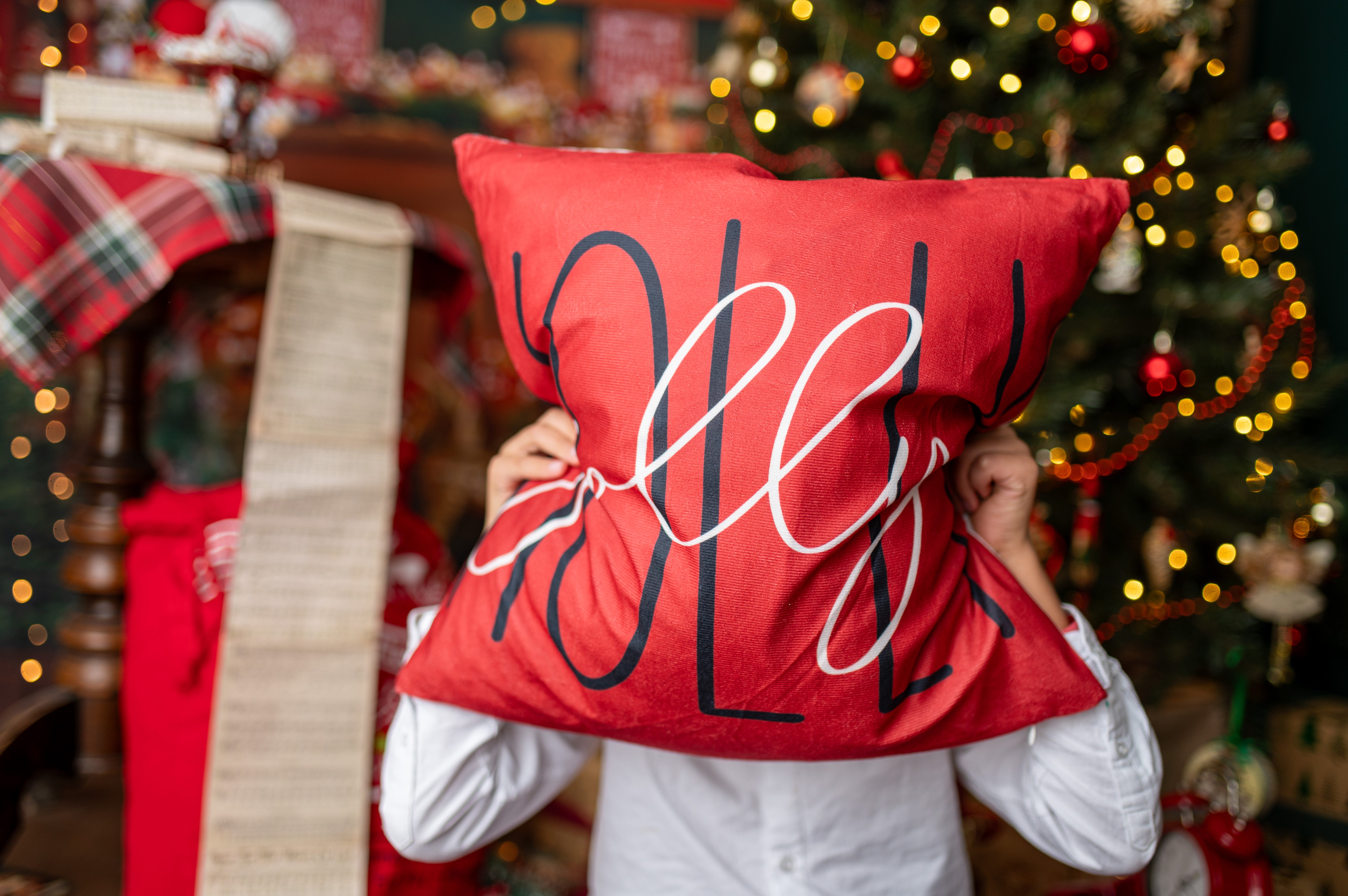 Świąteczna Dekoracyjna Poszewka na Poduszkę 45×45cm