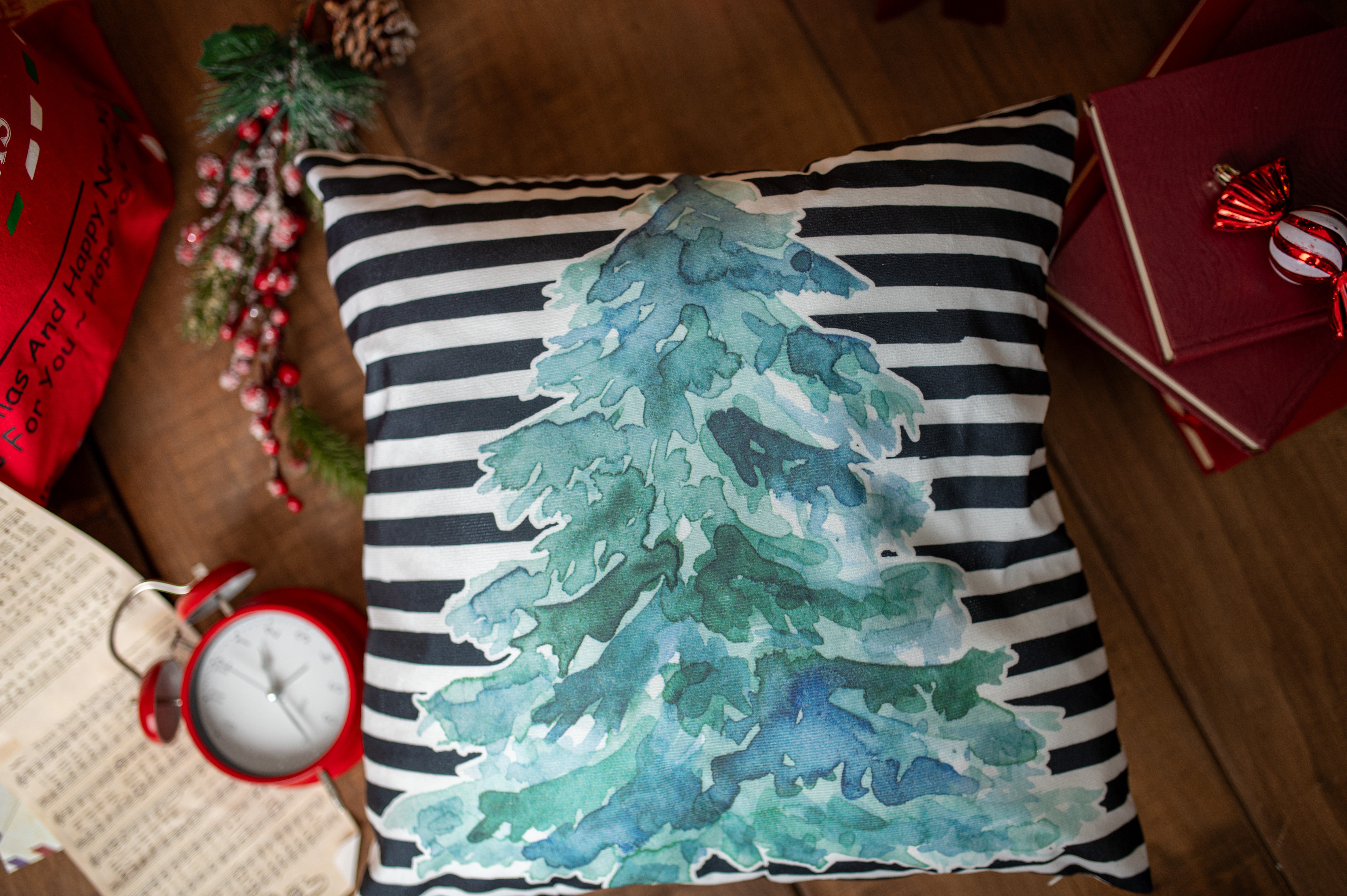 Poszewka 45×45cm na Poduszkę Jaśka Świąteczna Dekoracyjna