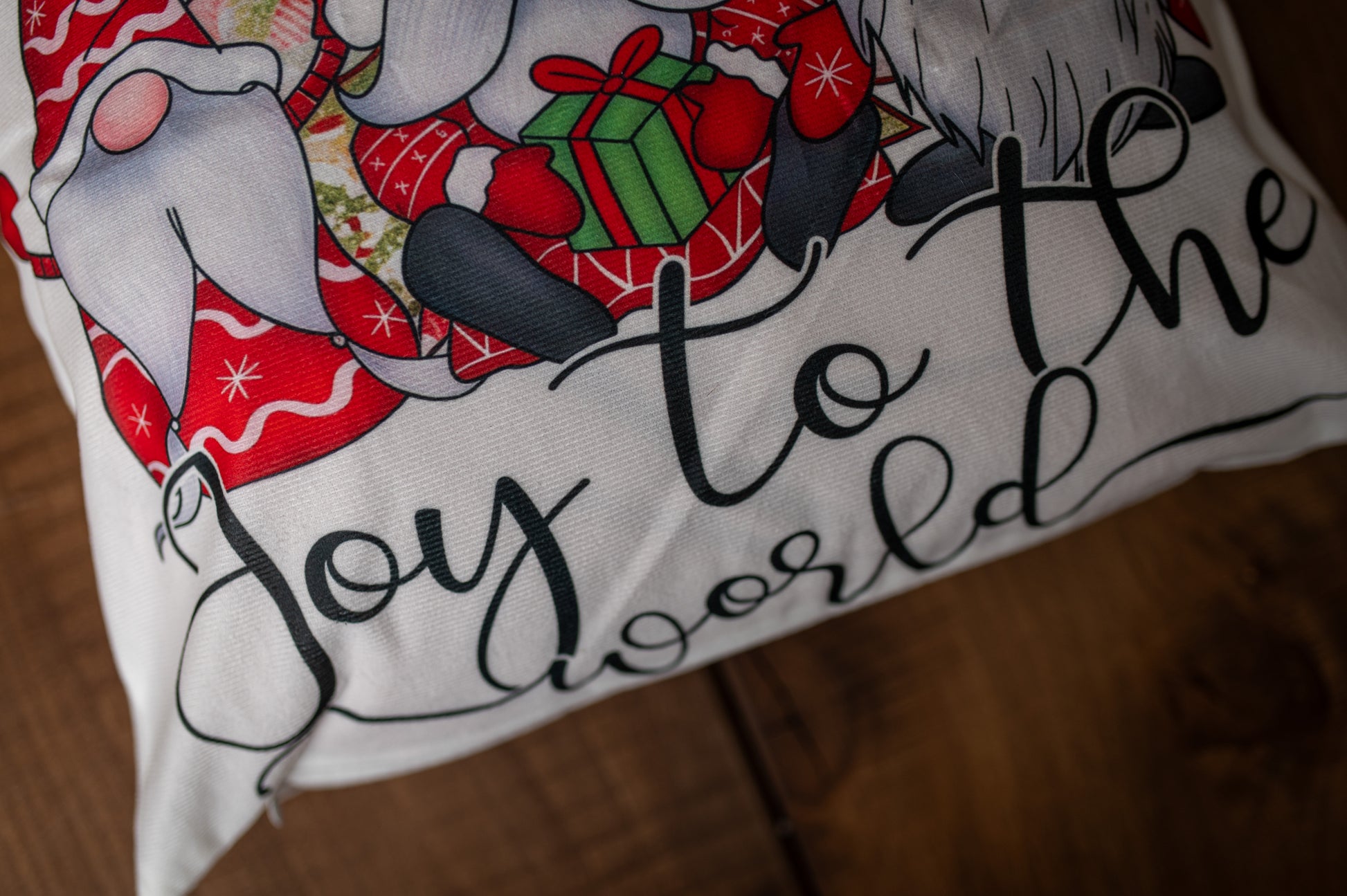 Świąteczna Poszewka Dekoracyjna na Poduszkę Ozdobną