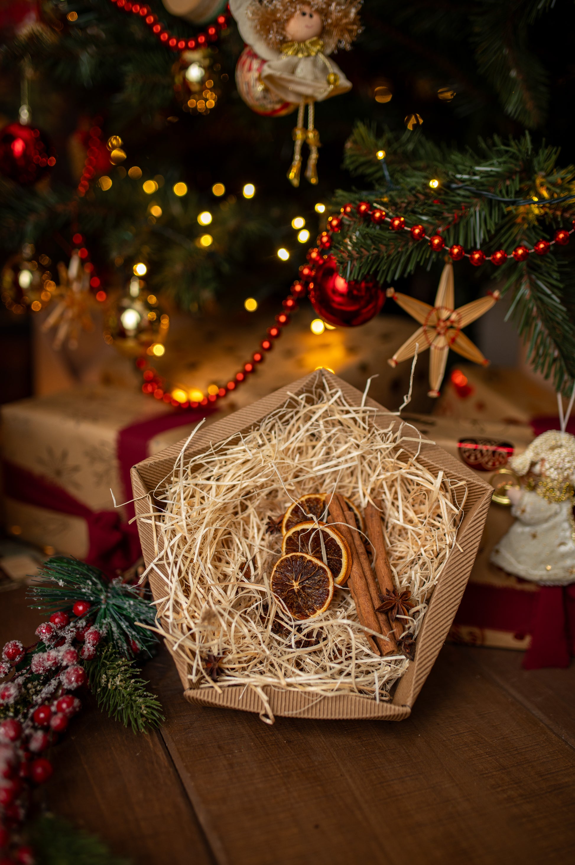 Pudełko Prezentowe Świąteczne