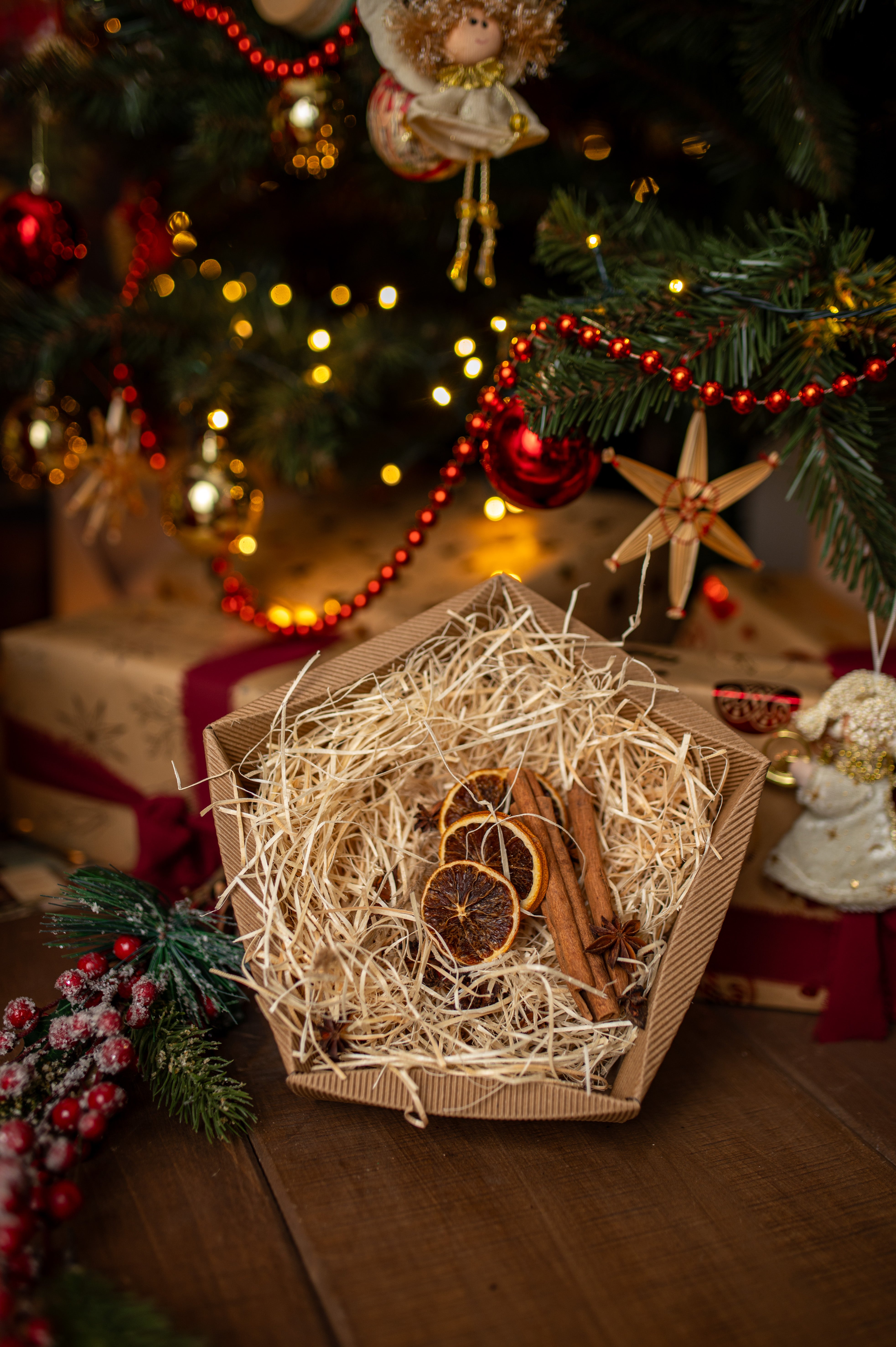 Pudełko Prezentowe Świąteczne