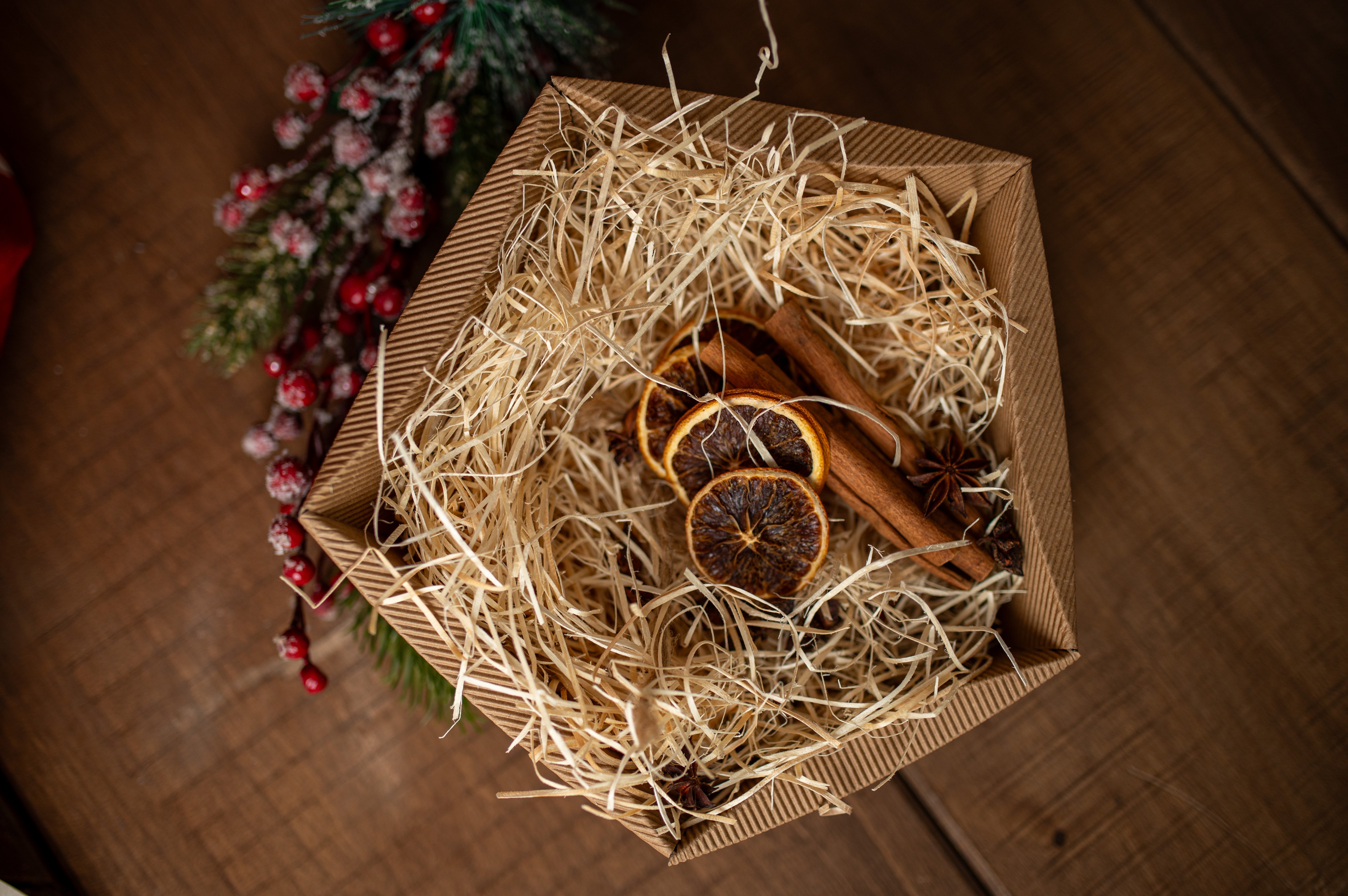 Pudełko Prezentowe Świąteczne