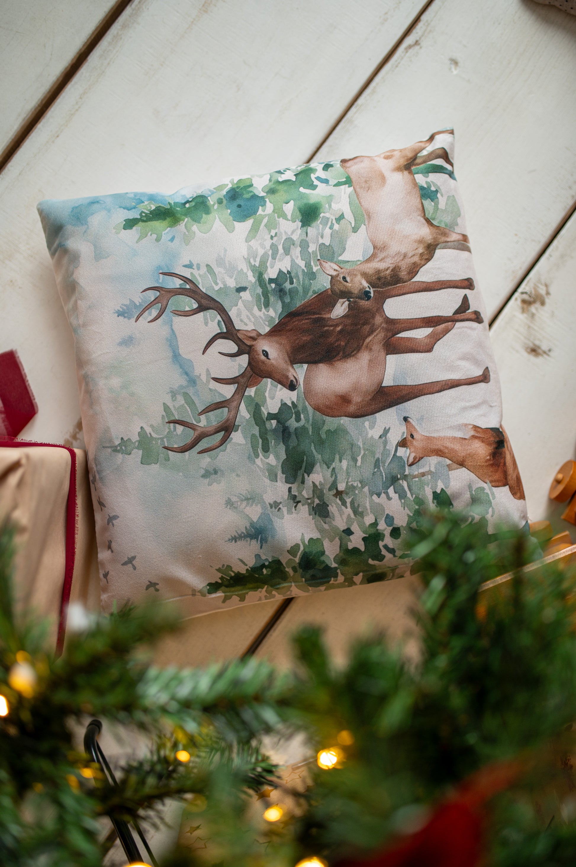 Świąteczna Poszewka na Poduszkę 45×45cm 