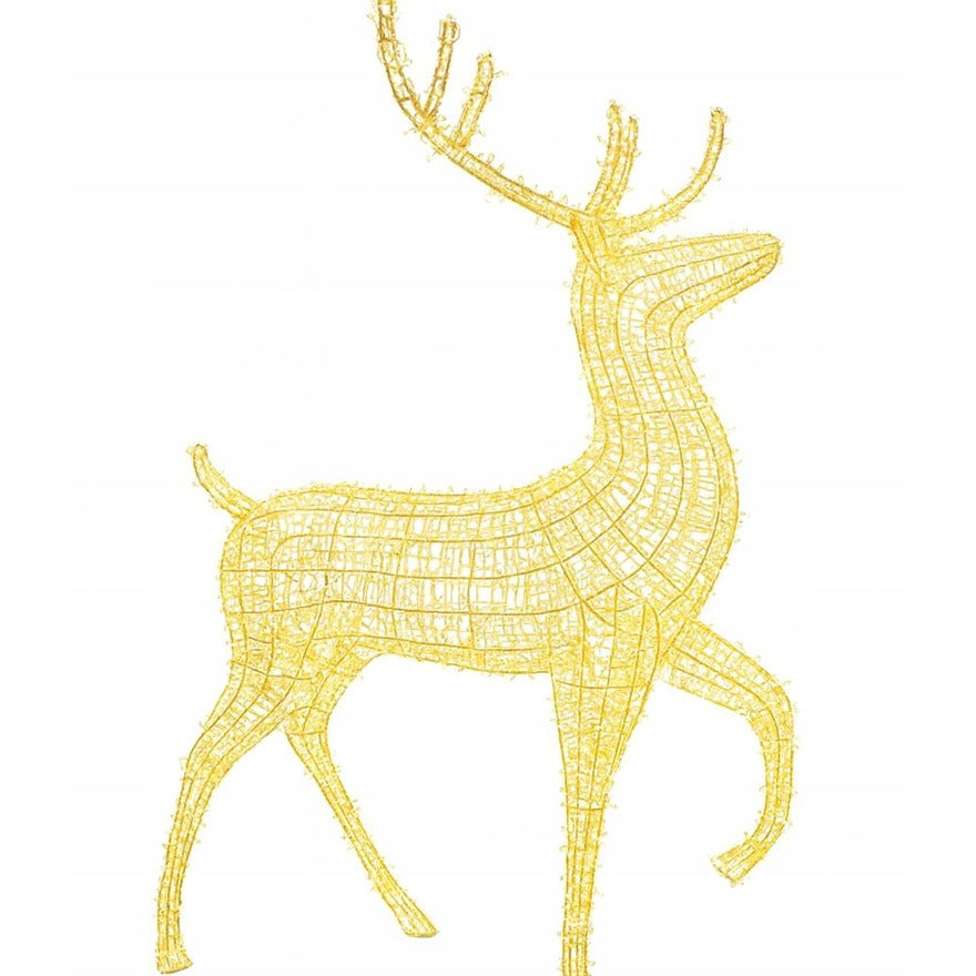 Duży Renifer 1,6m Świąteczna Ozdoba Uliczna