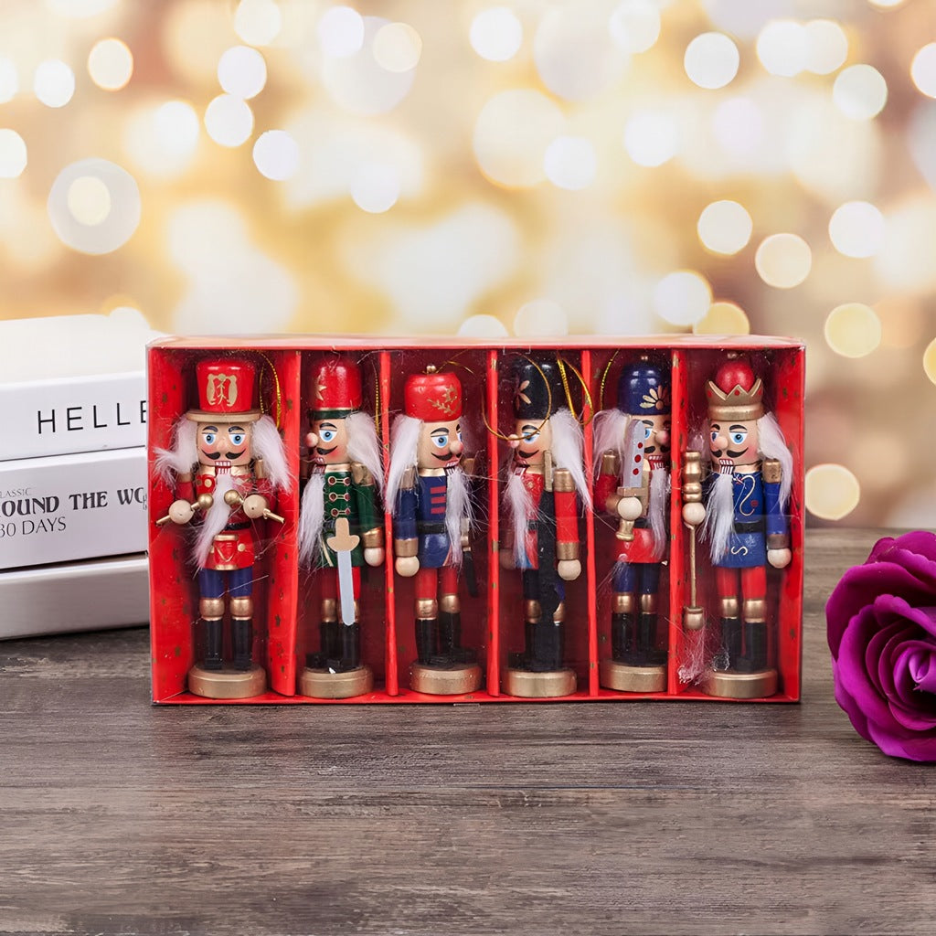 Dziadek do orzechów 6szt. 13cm