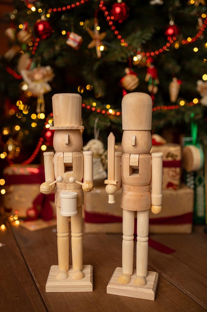 Świąteczne Figurka Dziadek do Orzechów