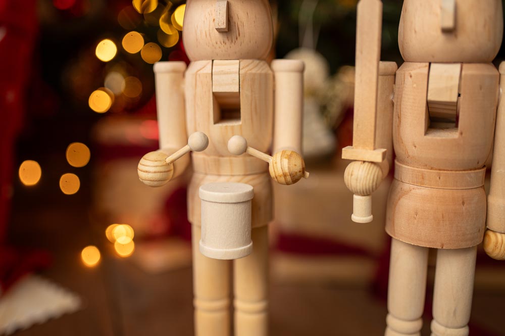 Świąteczne Figurka Dziadek do Orzechów