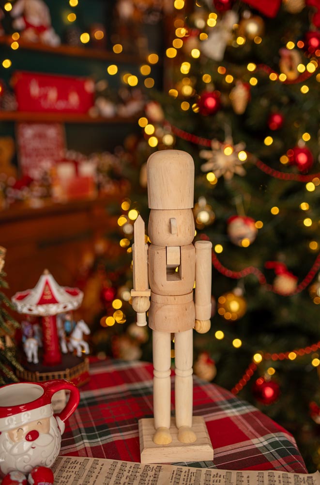 Świąteczne Figurka Dziadek do Orzechów