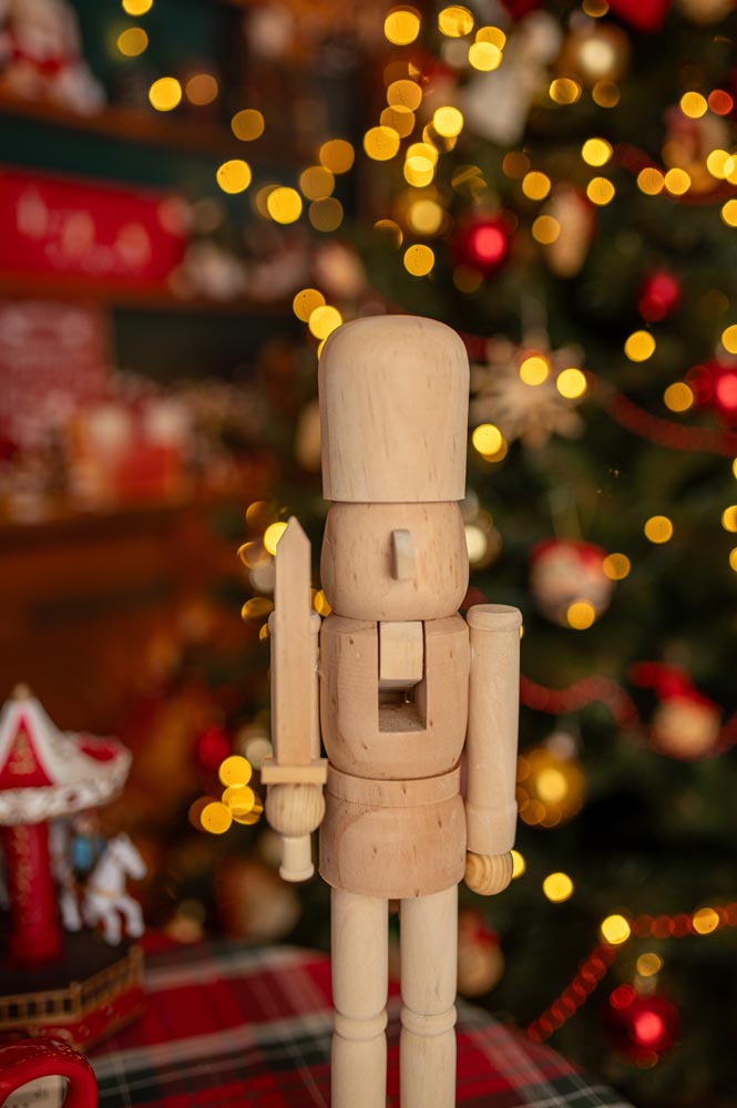 Świąteczne Figurka Dziadek do Orzechów