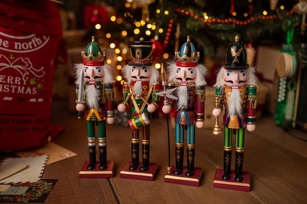 Dziadek Do Orzechów Zestaw 4szt