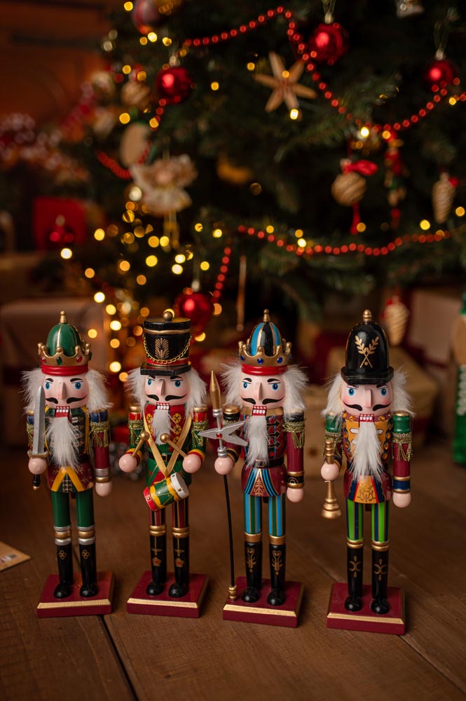 Dziadek Do Orzechów Zestaw 4szt