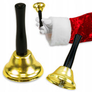 Dzwonek Świętego Mikołaja na rączce