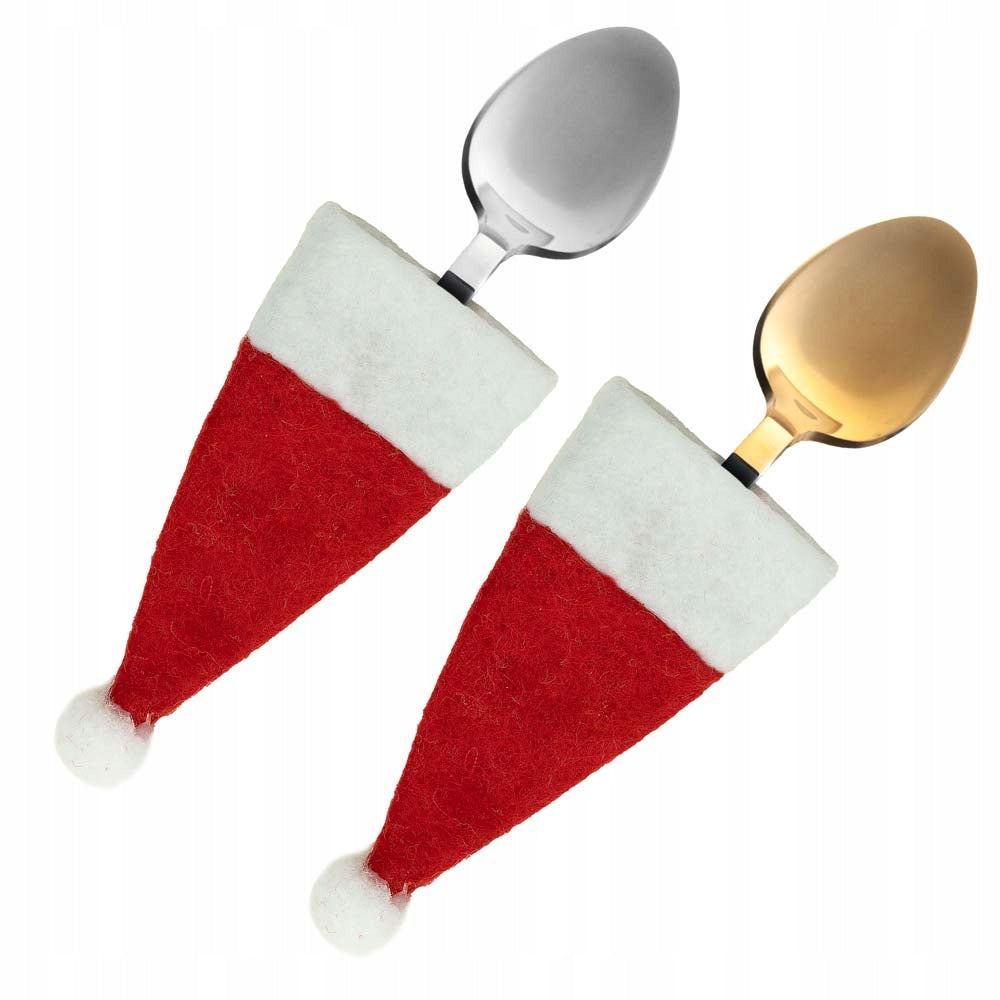 Etui na Sztućcie Czapka Mikołaja