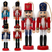 Dziadek do Orzechów Zawieszka na Choinkę - Zestaw 6 szt