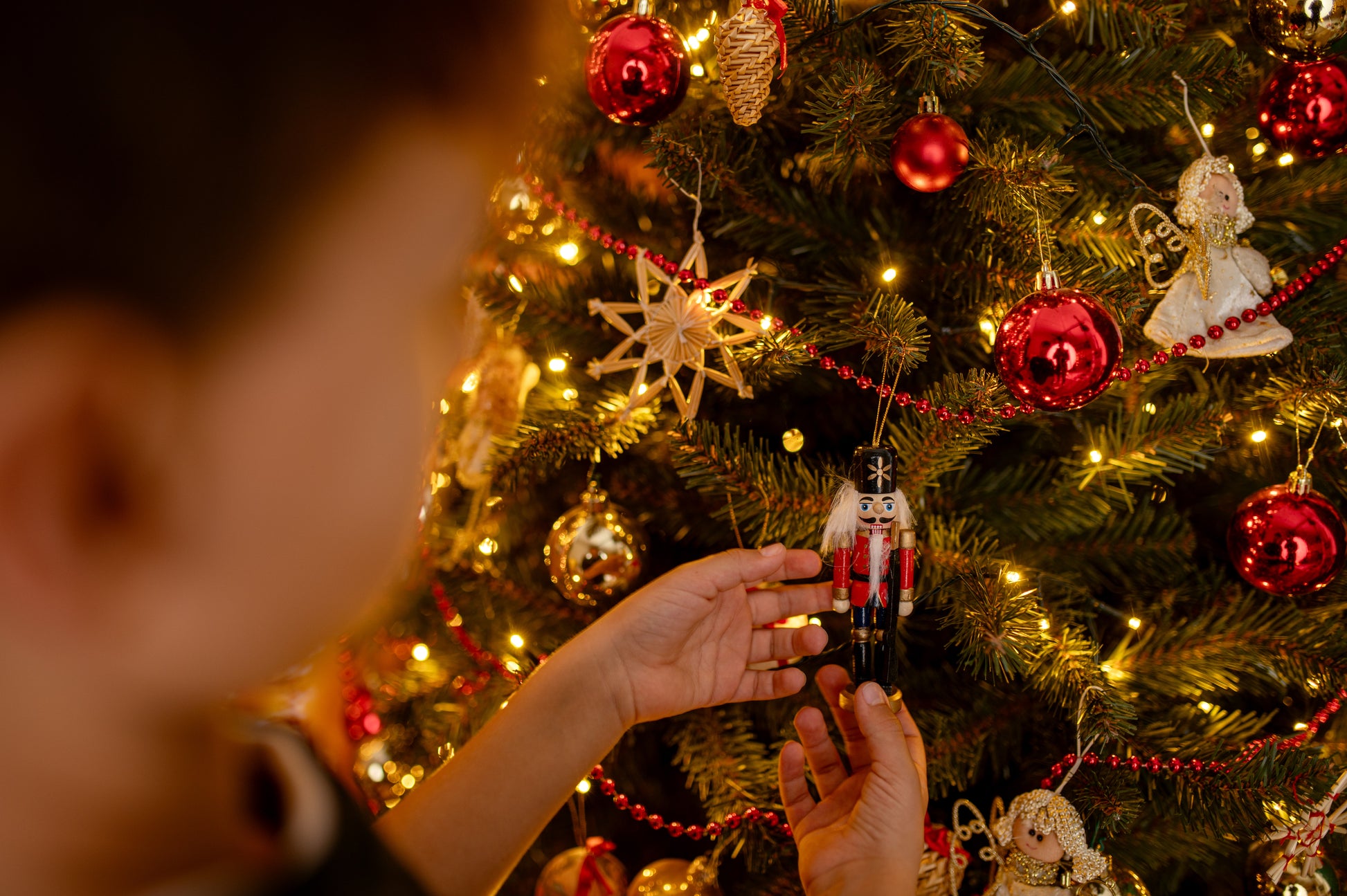 Dziadek do Orzechów Zawieszka na Choinkę - Zestaw 6 szt