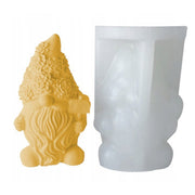 Forma na świece w kształcie Gnoma skrzat 3D